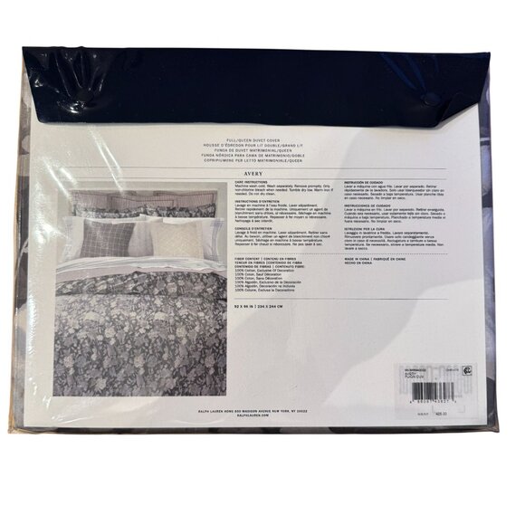 Ralph Lauren Avery Bedding Collection Floral Duvet Cover Full/Queen NEW - Picture 2 of 4